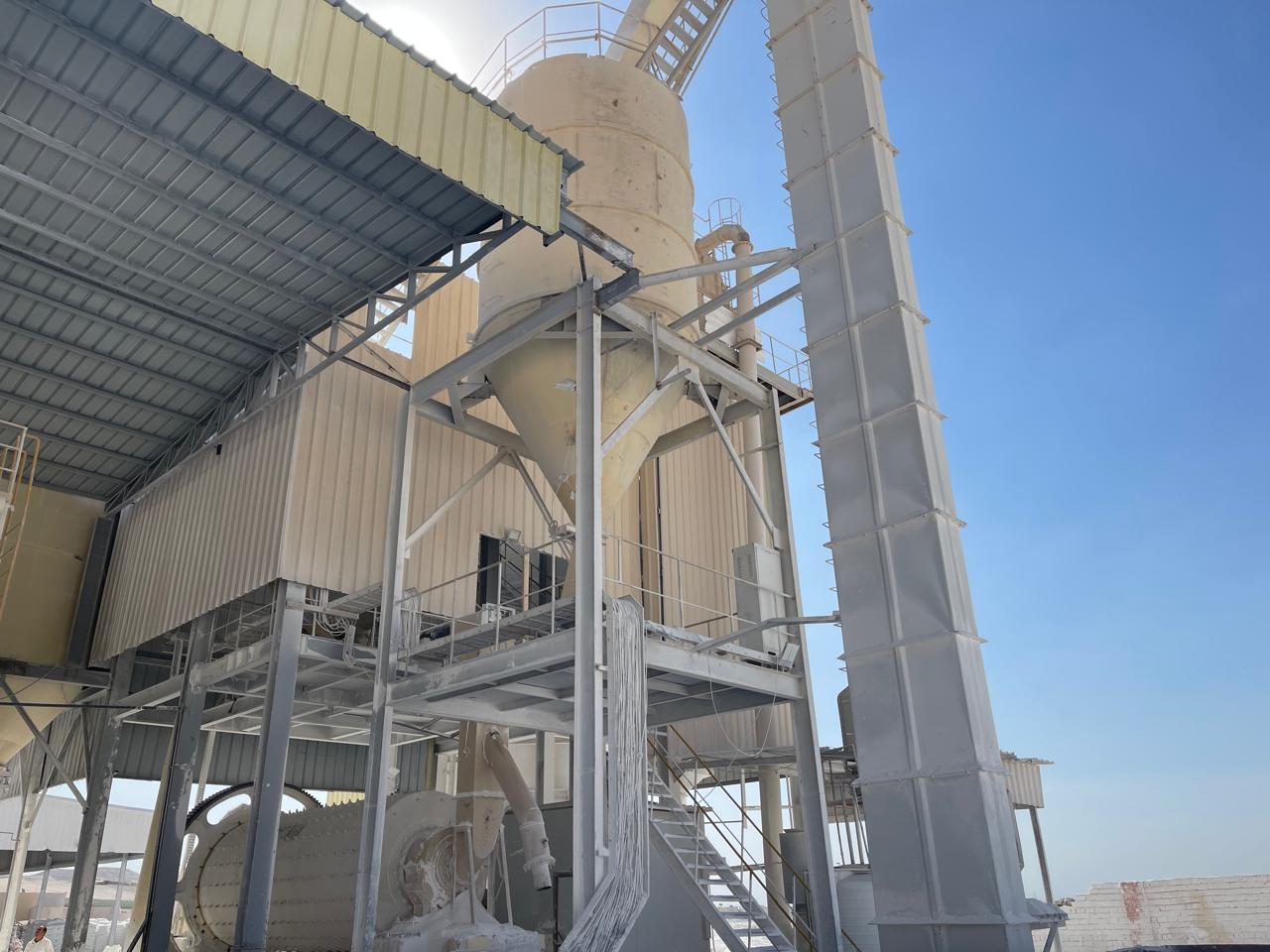 El Sayaad Stone Calcium Carbonate Production Facility in Egypt